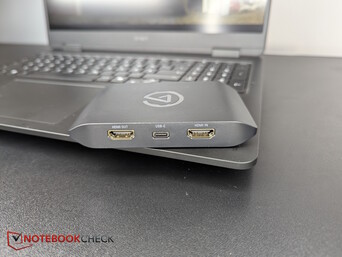 Задняя часть: 2x HDMI 2.0, 1x USB-C (5 Гбит/с)