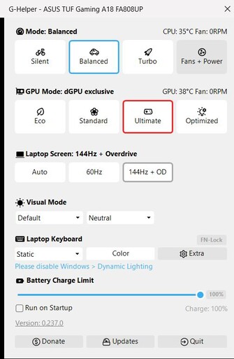 Главный экран - предельно минимален и прост в навигации