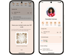 Рекламное изображение системы проверки Google на основе QR в Google Сообщениях. (Источник изображения: Google)