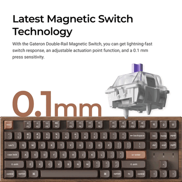 Keychron K8 HE — специальное полностью деревянное издание