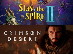 Баннер для мартовских распродаж Steam Slay the Spire 2 и Crimson Desert