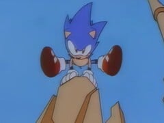 ИИ-улучшенный рендер открытия Sonic CD