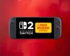 На Nintendo Switch 2 отображается предупреждение о повышении цены