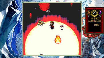 На изображении: скриншот игрового процесса из игры «Terranigma».