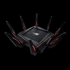 Роутер ASUS ROG Rapture GT-AX11000 поддерживает новый стандарт связи Wi-Fi 802.11ax (Изображение: itc.ua)