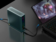 OneXGPU Lite подключен к OneXPlayer G1. (Источник изображения: One-Netbook)