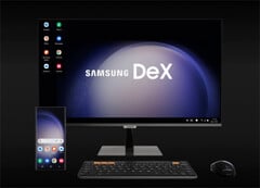Samsung DeX in One UI 8 имеет более современный вид, чем показанная здесь версия. (Источник изображения: Samsung) 