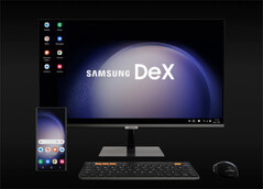 Samsung DeX in One UI 8 имеет более современный вид, чем показанная здесь версия. (Источник изображения: Samsung) 