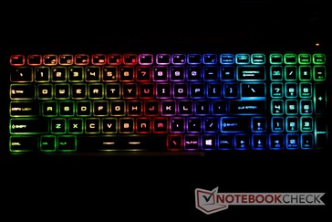 Индивидуальная RGB-подсветка клавиш