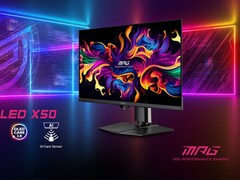 MPG 271QR QD-OLED X50 от MSI оснащен датчиком AI Care Sensor для долговечности OLED. (Источник изображения: MSI)