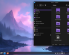 Снимок экрана рабочего стола Nobara Linux 42