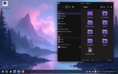 Снимок экрана рабочего стола Nobara Linux 42