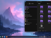 Снимок экрана рабочего стола Nobara Linux 42