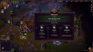 На изображении: скриншот игрового процесса из игры «Songs of Conquest».