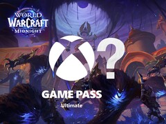 Баннер World of Warcraft с логотипом Xbox Game Pass Ultimate