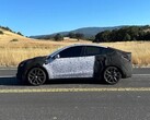 Модель Y Performance 2026 года в камуфляже тестового мула. (Источник изображения: ConfidentImage4266/Reddit)