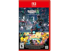 Упаковка картриджа с игрой Pokémon Legends: Z-A и дополнением Mega Dimension