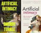 Два разных варианта обложки книги Artificial Intimacy