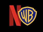 Слияние с WB HBO Max сделает Netflix главной платформой потокового вещания. Логотипы Netflix и WB на фото. (Источник изображения: @actionecomics на X)