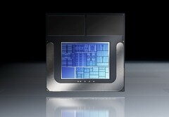 Intel Titan Lake может иметь полностью E-ядерный дизайн, включающий до 100 ядер. (Источник изображения: Снимок кубика Lunar Lake от Intel)