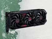 Radeon RX 9070 GRE предположительно является уменьшенной версией RX 9070 (PowerColor RX 9070 на фото). (Источник изображения: PowerColor, Unsplash, отредактировано)