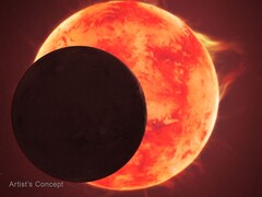 Концепция планеты TRAPPIST-1 d, вращающейся вокруг своей звезды (Источник изображения: NASA, ESA, CSA, Joseph Olmsted, and STScI)