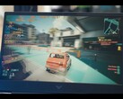 Геймплей Cyberpunk 2077 на HP Victus с графическим процессором RTX 5050 при средних настройках 1080p (Источник изображения: Dawid Does Tech Stuff/YouTube)