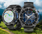Смарт-часы Rogbid GeoX1 (на фото - двое таких часов, отображающих разные вещи) оснащены 1,43-дюймовым AMOLED-дисплеем. (Источник изображения: Rogbid)
