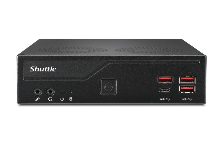 Вес Shuttle XPC Slim DB860 составляет всего 1,3 кг или 2,87 фунта.
