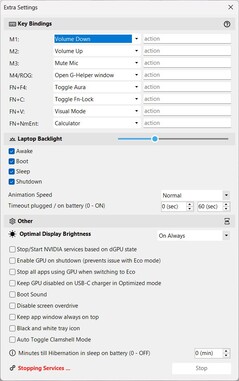 Завершение всех процессов Asus