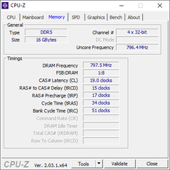 CPU-Z Memory