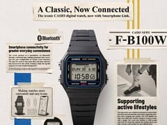 Новые часы Casio модели F-B100W, оснащенные Bluetooth, наконец-то поступили в продажу.