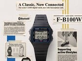 Новые часы Casio модели F-B100W, оснащенные Bluetooth, наконец-то поступили в продажу.
