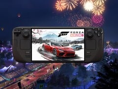 Forza Horizon 6 показана на портативном устройстве Steam Deck
