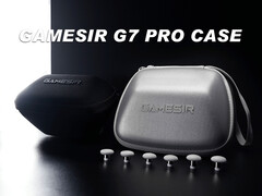 В чехол для переноски GameSir G7 Pro входят три пары стиков для больших пальцев. (Источник изображения: GameSir)
