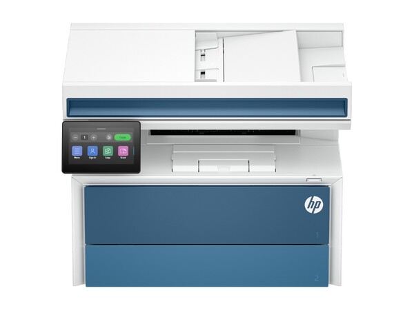 HP LaserJet Pro MFP 4112fdw способен печатать, копировать, сканировать и отправлять факсы.