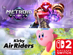 Показаны баннеры Metroid Prime 4: Beyond и Kirby Air Riders (Источник изображения: Nintendo of America с правками)