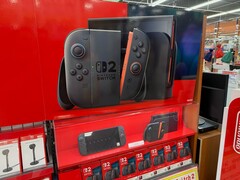 Розничный дисплей Nintendo Switch 2 (Источник изображения: аккаунт Nintendeal X)