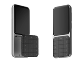 Sidephone SP-01 (на фото) имеет сменную клавиатуру, с такими уникальными опциями, как QWERTY или раскладка T9. (Источник изображения: Sidephone)