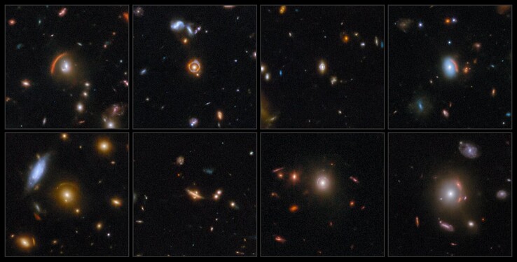 Картинка месяца Вебба за сентябрь (Источник изображения: ESA/Webb, NASA, CSA, G. Gozaliasl, A. Koekemoer и M. Franco)
