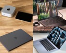 Коллаж из фотографий Apple Mac mini, MacBook Air и MacBook Pro, которые могут напоминать грядущую линейку M5 (Источник изображения: Notebookcheck)