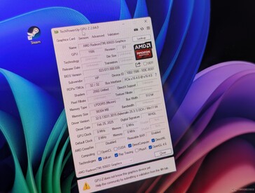 GPU-Z показывает объем адресуемой памяти VRAM после установки значения 96 ГБ