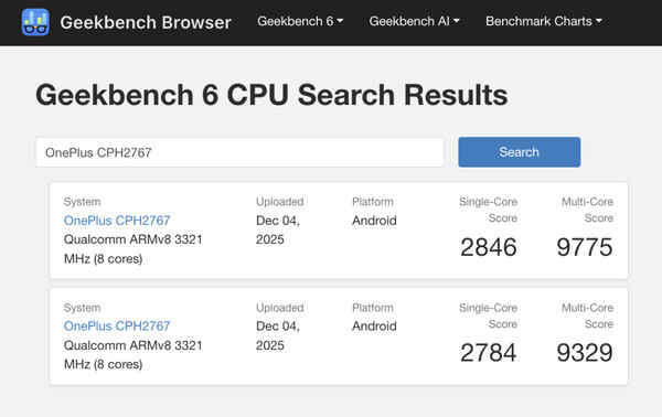(Источник изображения: Geekbench)