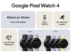 Официальное рекламное изображение Pixel Watch 4. (Источник изображения: Эван Бласс на сайте X)