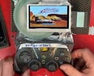 DIY 'Frankenstein' PlayStation 2 slim портативная игровая консоль с открытым дисководом