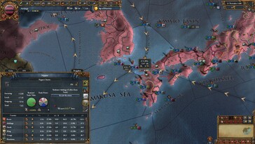 На картинке: Скриншот игрового процесса из Europa Universalis IV.