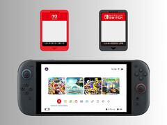 Игровая карта и карта Game-Key показаны выше Nintendo Switch 2 (Источник изображения: Nintendo of America с правками)