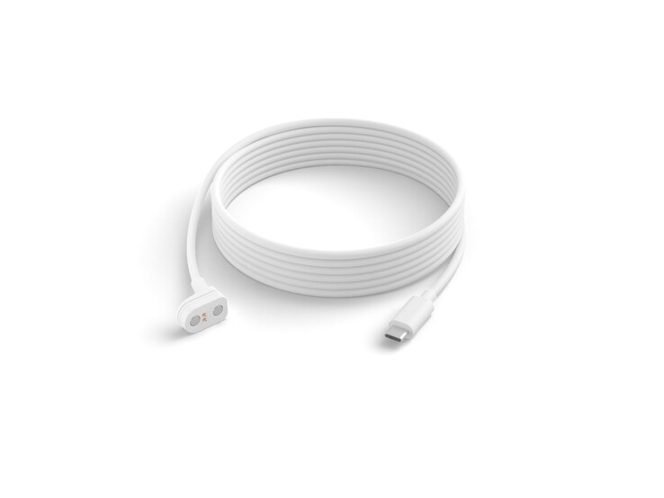 Новый кабель питания Philips Hue Secure Camera USB-C. (Источник изображения: Philips Hue)