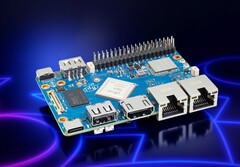 Banana Pi BPI-F5 - это новый SBC, который может похвастаться ARM SoC Allwinner T527 и встроенным MCU RISC-V. (Источник изображения: Banana Pi)