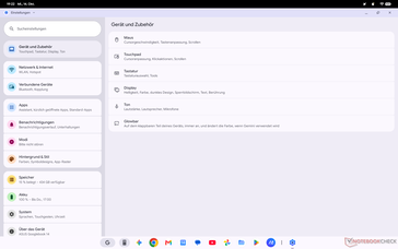 Настройки ОС Googlebook
